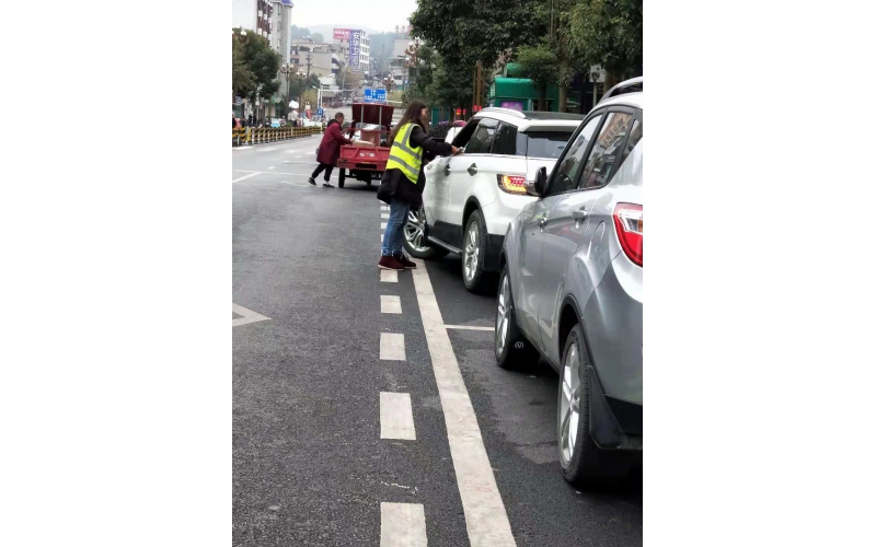 平壩路邊停車